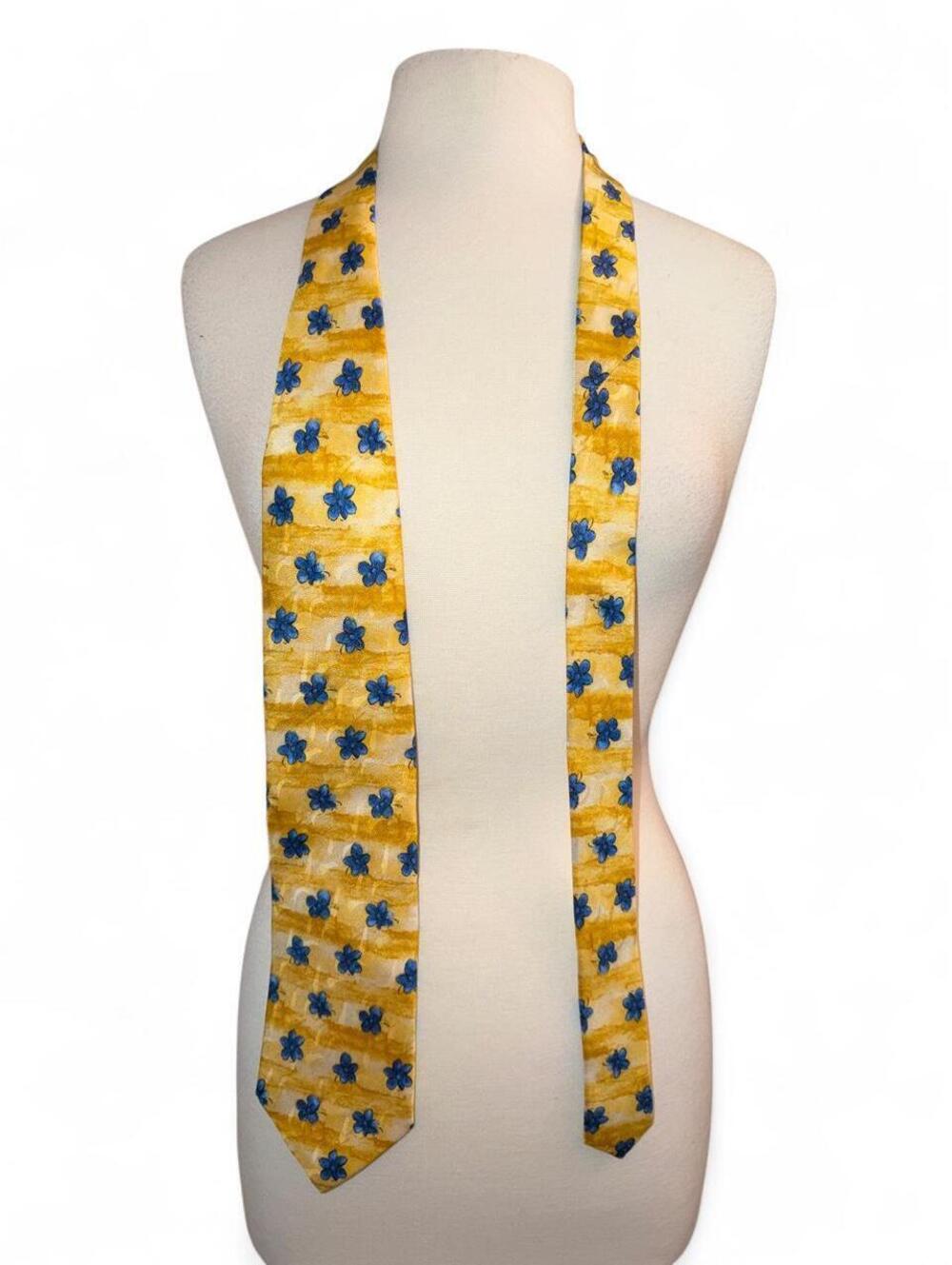 Vintage Ted Lapidus Cravates Paris 100% Silk Tie